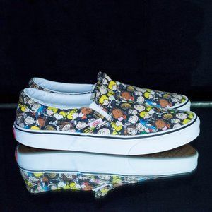 Charlie Brown Vans X Peanuts Slip On The Gang M-10